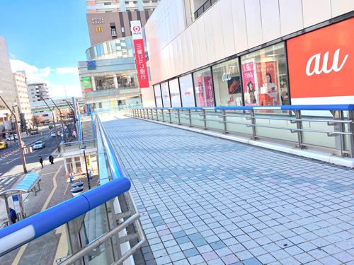 アスタプラザ ファーストの2Fをそのままアスタプラザ ファースト→アスタプラザイースト→